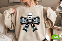Coquette Spooky Bow PNG | Halloween Bow PNG Product Image 2