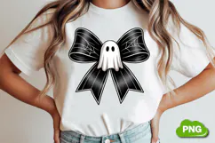 Halloween Bow PNG | Spooky Coquette Art PNG Product Image 1