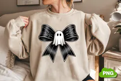 Halloween Bow PNG | Spooky Coquette Art PNG Product Image 2
