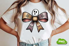Halloween Bow PNG | Cute Spooky Bow Digital Clipart Product Image 1