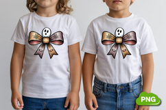 Halloween Bow PNG | Cute Spooky Bow Digital Clipart Product Image 4