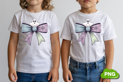 Coquette Ghost Bow PNG | Halloween PNG Design Product Image 4