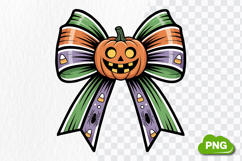 Halloween Ghost Bow PNG | Spooky Clipart PNG Product Image 3