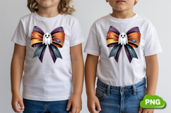 Cute Spooky Bow PNG | Halloween Sublimation Clipart Product Image 4
