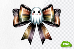 Halloween Bow PNG | Spooky Cute Bow PNG File Product Image 3