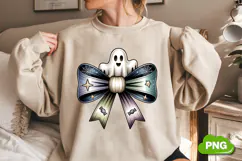 Halloween Coquette Bow PNG | Spooky Bow PNG | Halloween Bow Product Image 2
