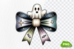Halloween Coquette Bow PNG | Spooky Bow PNG | Halloween Bow Product Image 3