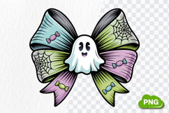 Ghost Bow PNG | Halloween Coquette PNG Design Product Image 3