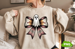 Cute Spooky Bow PNG | Halloween Coquette Bow PNG | Halloween Product Image 2