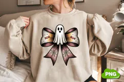 Cute Spooky Bow PNG | Halloween Coquette Bow PNG | Halloween Product Image 2