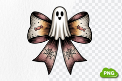 Cute Spooky Bow PNG | Halloween Coquette Bow PNG | Halloween Product Image 3