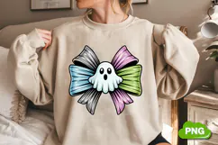 Spooky Bow PNG | Spooky Cute Bow Clipart PNG Product Image 2