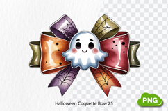 Cute Spooky Bow PNG Bundle | Halloween Spooky Bow Clipart Product Image 4