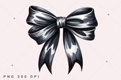 Halloween Coquette Bow PNG, Halloween Bow PNG Product Image 2
