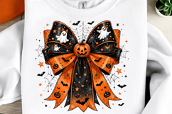 Halloween Coquette Bow Sublimation PNG Product Image 2