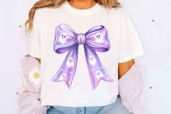 Halloween Coquette Bow PNG, Halloween Bow PNG Product Image 2