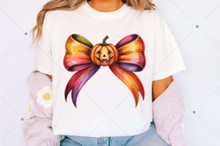 Halloween Coquette Bow PNG, Halloween Bow PNG Product Image 2
