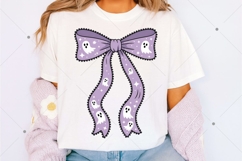 Halloween Coquette Bow PNG, Spooky Season PNG, Aesthetic Product Image 2