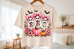Halloween Coquette Ghost Png,Halloween Coffee Png Product Image 2