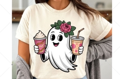 Halloween Coquette Ghost PNG, Halloween Ghost PNG, Spooky Product Image 3