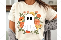 Halloween Coquette Ghost PNG, Halloween Ghost PNG, Spooky Product Image 3