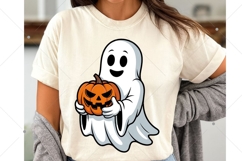 Halloween Coquette Ghost PNG, Halloween Ghost PNG, Spooky Product Image 3