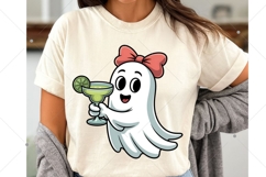 Halloween Coquette Ghost PNG, Halloween Ghost PNG, Spooky Product Image 3
