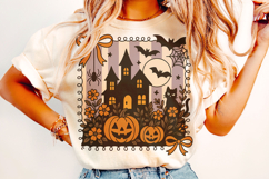 Halloween PNG, Retro Halloween PNG, Spooky PNG, Coquette PNG Product Image 2