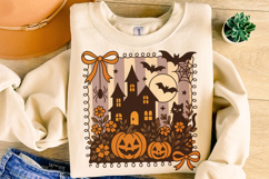 Halloween PNG, Retro Halloween PNG, Spooky PNG, Coquette PNG Product Image 4