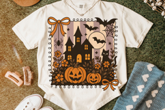 Halloween PNG, Retro Halloween PNG, Spooky PNG, Coquette PNG Product Image 5