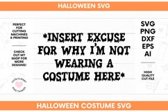 Halloween Costume SVG