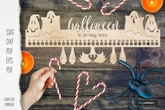 Halloween Countdown laser sign - Halloween SVG Product Image 1