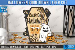 Halloween Countdown Laser Cut | Days Until Halloween | CNC Product Image 1