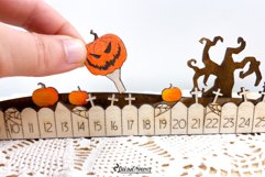 Halloween Countdown Calendar Laser Cut Design Product Image 12