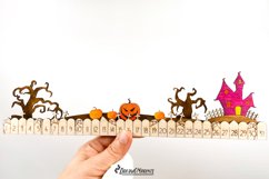 Halloween Countdown Calendar Laser Cut Design Product Image 4