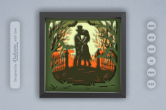 Halloween Couple of Death Layered SVG Product Image 2