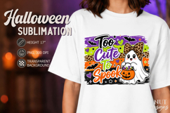 School ghost Kawaii Halloween Too Cute to Spook Product Image 1