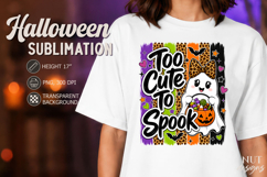 School ghost Kawaii Halloween Too Cute to Spook Product Image 1