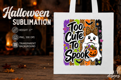 School ghost Kawaii Halloween Too Cute to Spook Product Image 2