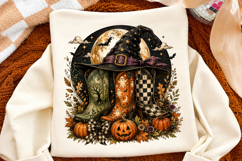 Halloween Cowboy Boots PNG, Western Halloween Coquette PNG Product Image 2