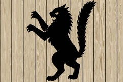 Halloween creepy cat bundle stencil silhouette SVG Product Image 2