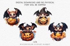 Halloween Cute Bat Vamp Spooky Scary Creepy Vampire Decorate Fairy Tale Art Image Watercolor witch magic Print illustration sublimation creepy printable digital