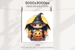 Halloween Cute Bat Vamp Spooky Scary Creepy Vampire Decorate Fairy Tale Art Image Watercolor witch magic Print illustration sublimation creepy printable digital