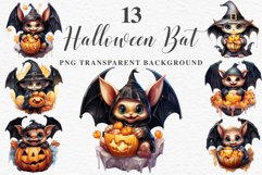 Halloween Cute Bat Vamp Spooky Scary Creepy Vampire Decorate Fairy Tale Art Image Watercolor witch magic Print illustration sublimation creepy printable digital