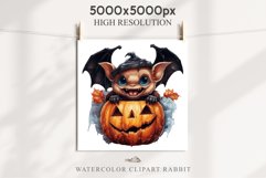 Halloween Cute Bat Vamp Spooky Scary Creepy Vampire Decorate Fairy Tale Art Image Watercolor witch magic Print illustration sublimation creepy printable digital