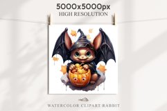Halloween Cute Bat Vamp Spooky Scary Creepy Vampire Decorate Fairy Tale Art Image Watercolor witch magic Print illustration sublimation creepy printable digital