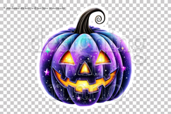 Halloween Stickers, Black Pumpkin Sticker, Planner Sticker 1 Product Image 4