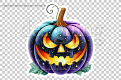 Halloween Stickers, Black Pumpkin Sticker, Planner Sticker 2 Product Image 5