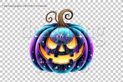 Halloween Black Pumpkins Graphics, Halloween PNG, s2 Product Image 3