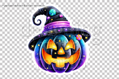 Halloween Stickers, Black Pumpkin Sticker, Planner Sticker 3 Product Image 3